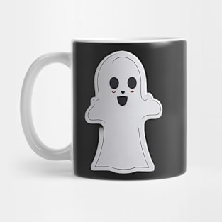 Cut Ghost Sticker Sheet: Fun and Adorable Designs for Crafts Mug